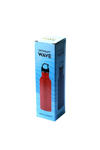 Offikraft Wave Bottle - Red